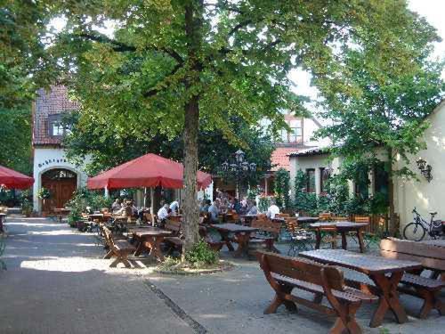 Brauerei Gasthof Kraus Hirschaid Esterno foto