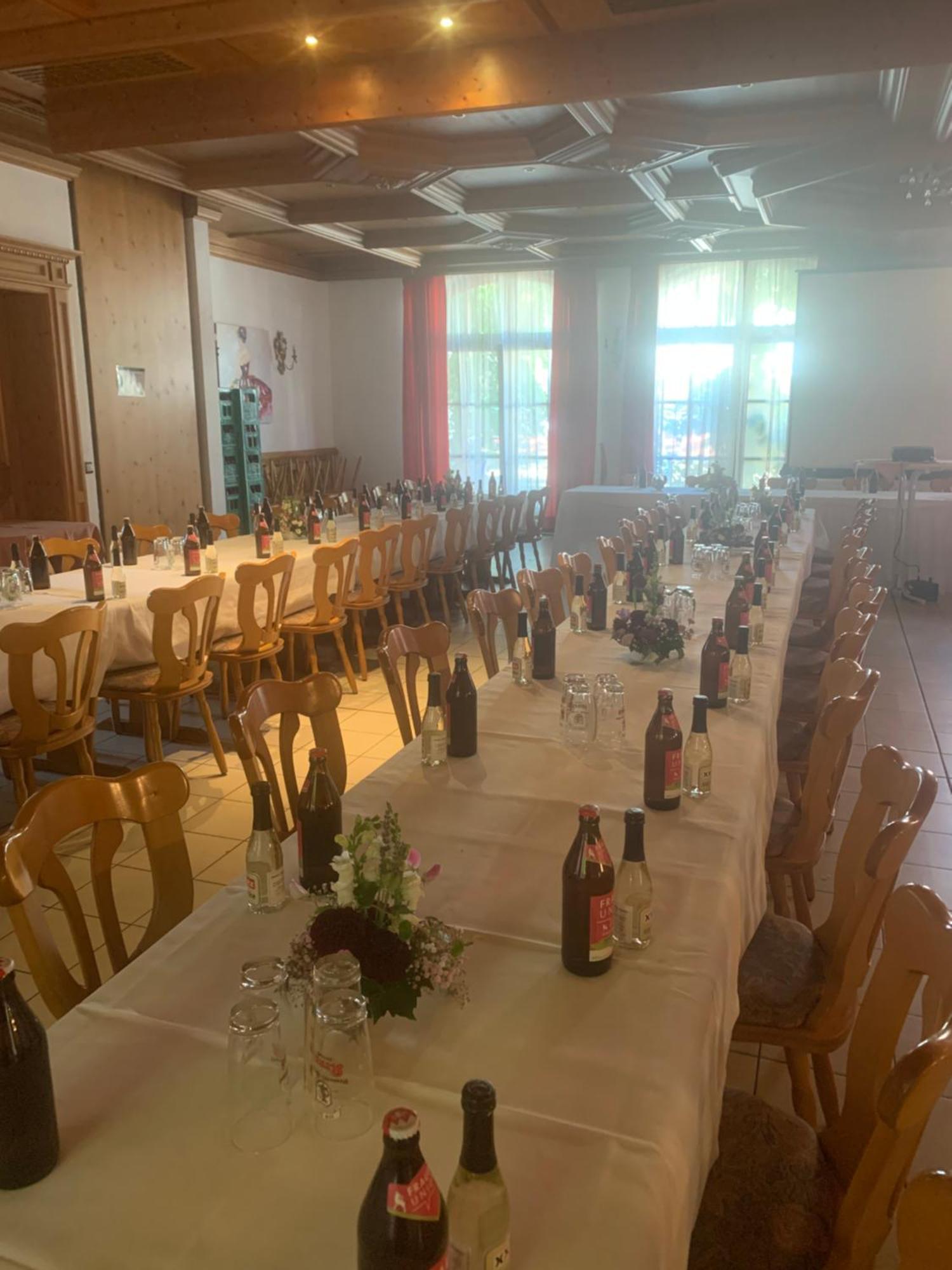 Brauerei Gasthof Kraus Hirschaid Esterno foto