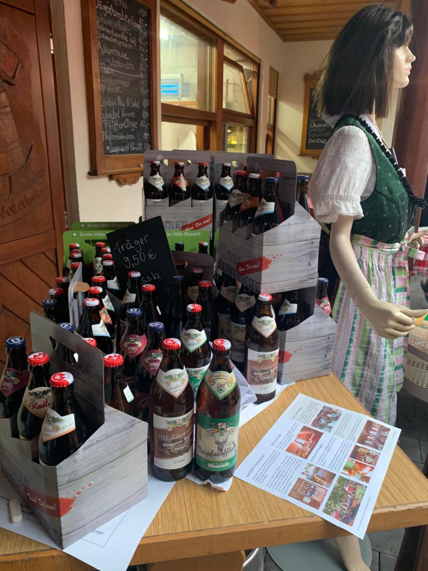 Brauerei Gasthof Kraus Hirschaid Esterno foto